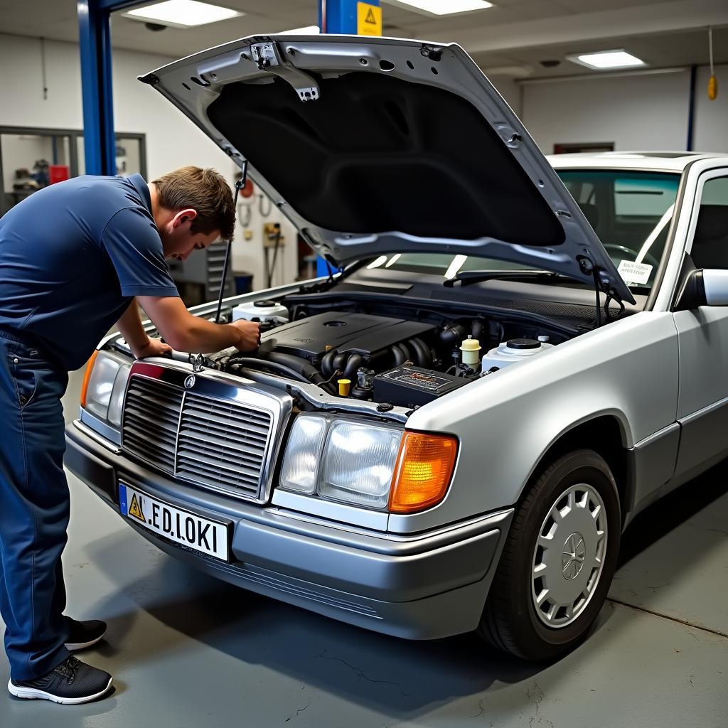 Mercedes E500 W124 Reparatur und Wartung