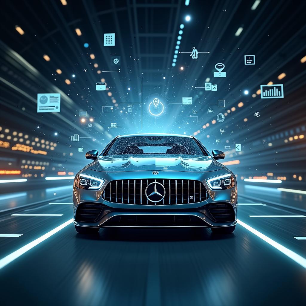 Mercedes Fahrzeug vernetzt digitales Ökosystem