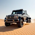 Mercedes-Benz G63 AMG 6x6 im Gelände