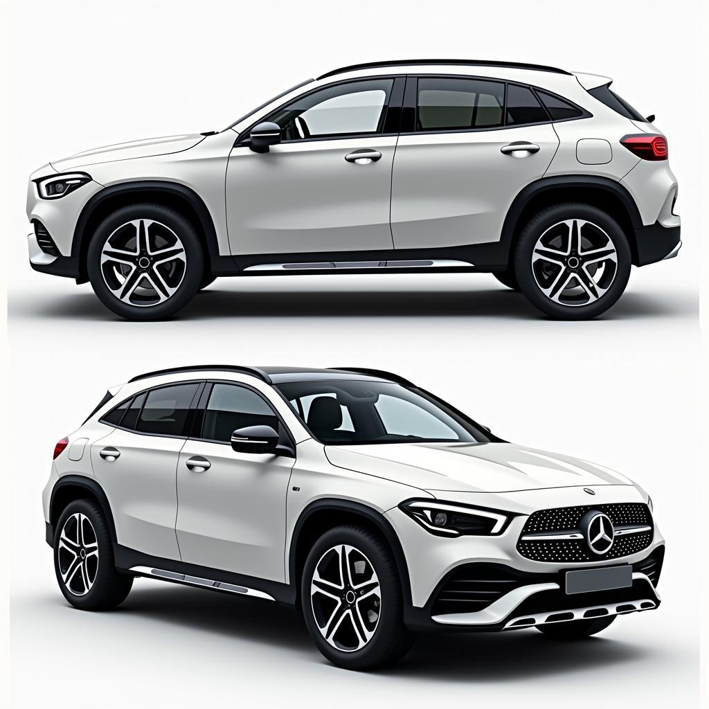 Elegantes Design des Mercedes GLA 2023