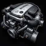 Mercedes S65 AMG V12 Biturbo Motor