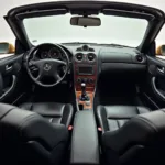 Innenraum des Mercedes SLK 2002