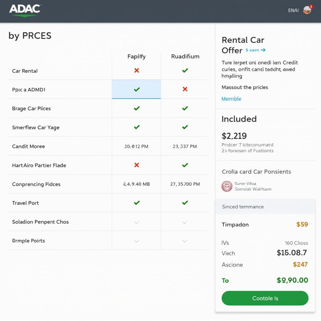 Mietwagen Preisvergleich: ADAC vs. Andere Anbieter