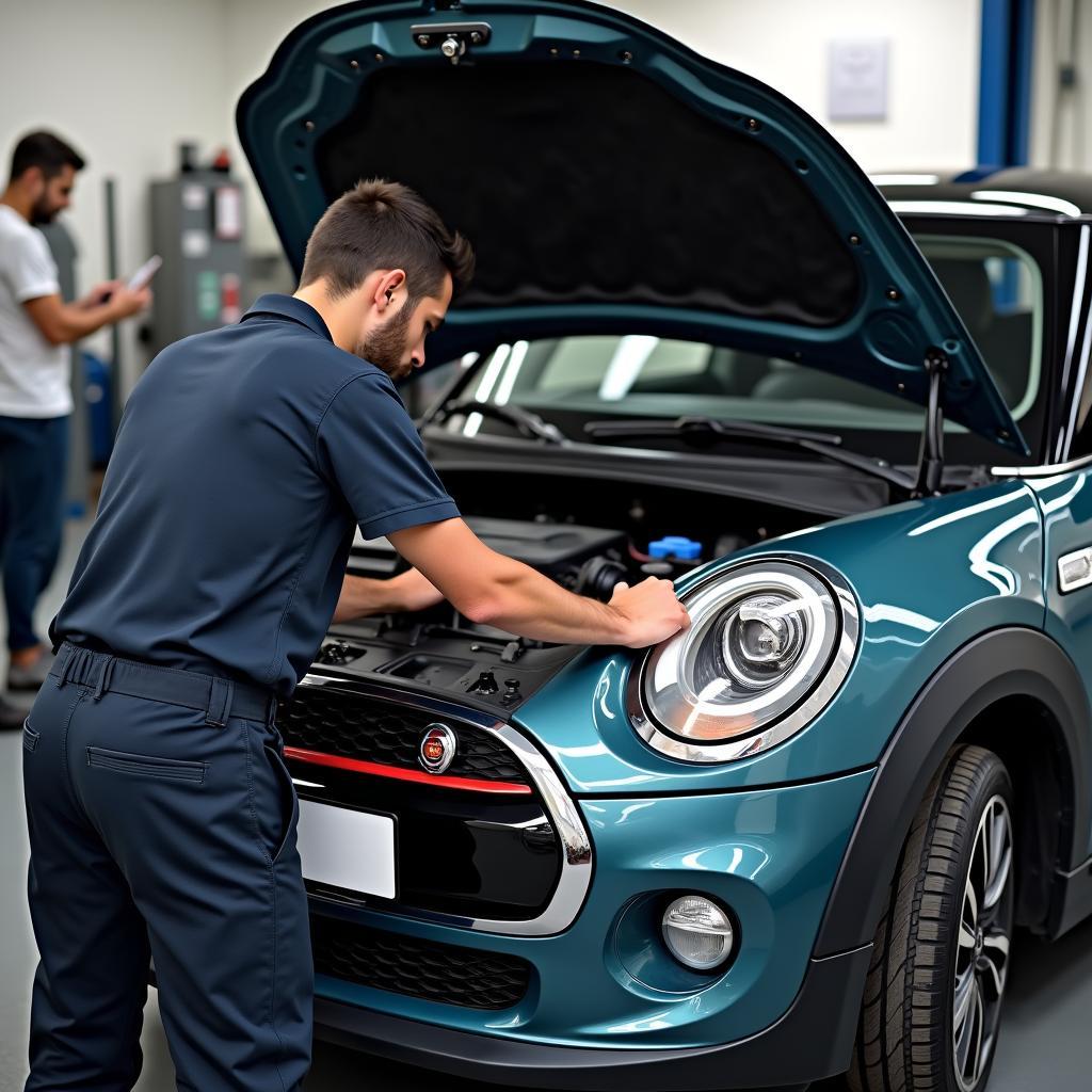 MINI F56 Reparatur in Langenau