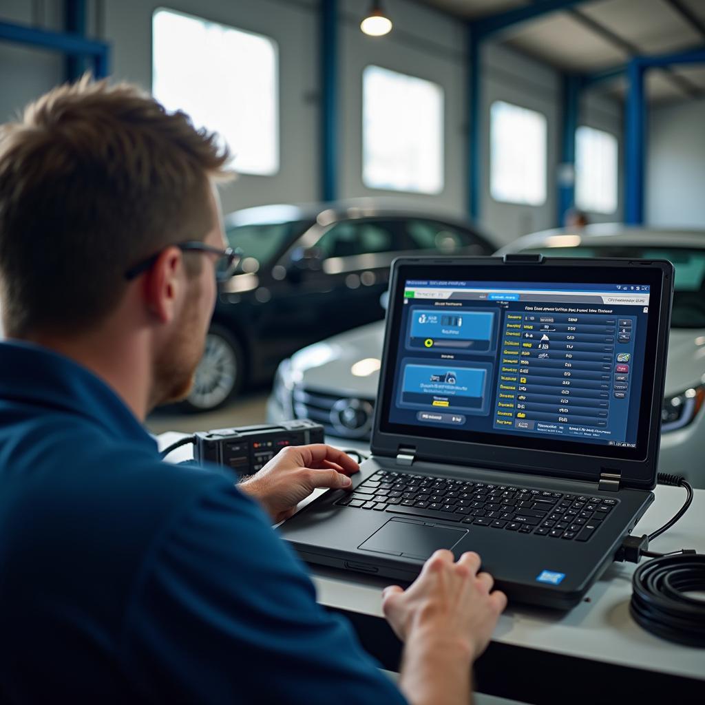 Mobile Löhrgruppe im Werkstatteinsatz