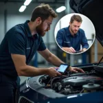 Moderne Autoreparatur: Inspiration von Higgins?