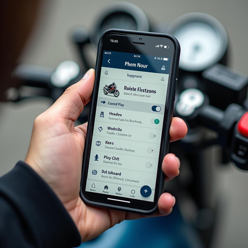 Motorrad App Streckenplanung