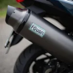 Motorrad Auspuff E-Nummer Prüfzeichen