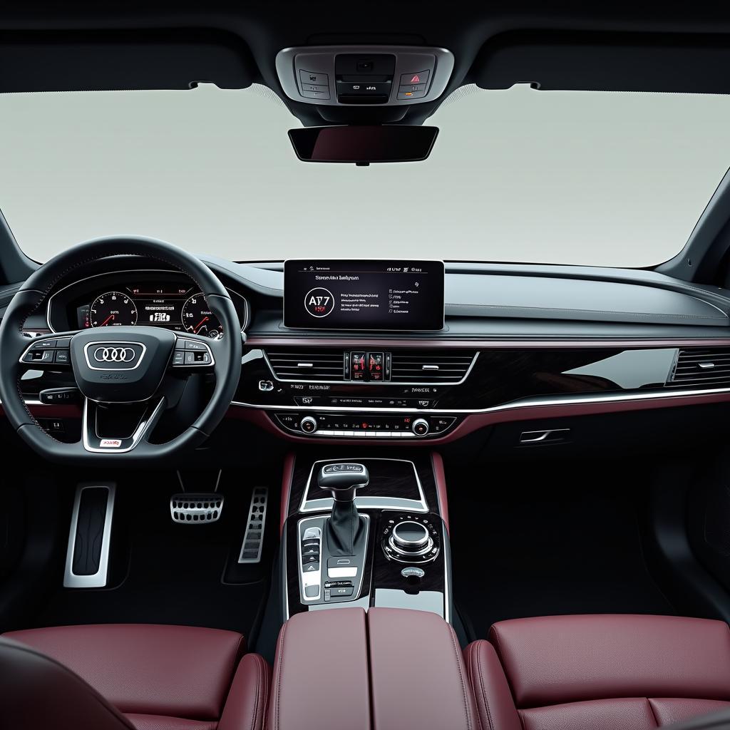 Interieur van de nieuwe Audi A8