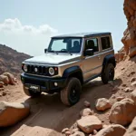 Neuer Suzuki Jimny Offroad-Fähigkeiten