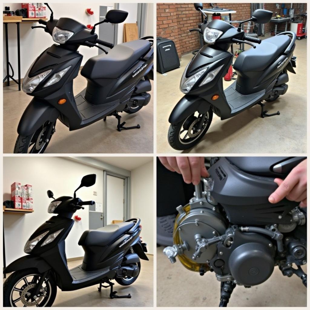 Regelmäßige Wartung und Ölwechsel beim Nexus 500 Gilera