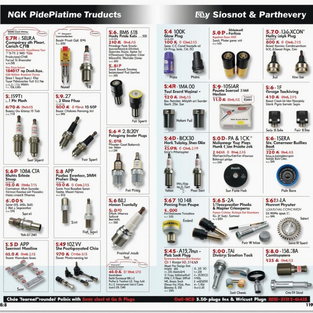 NGK Katalog für Zündkerzen, Glühkerzen und mehr