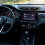 Modernes Cockpit des Nissan Qashqai e-Power