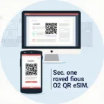 QR-Code Scannen für O2 eSIM Aktivierung