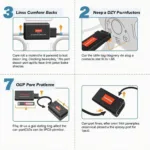 OBD2 Diagnosegerät anschließen: Schritt-für-Schritt-Anleitung zum Anschließen eines OBD2-Diagnosegeräts an die OBD2-Schnittstelle.