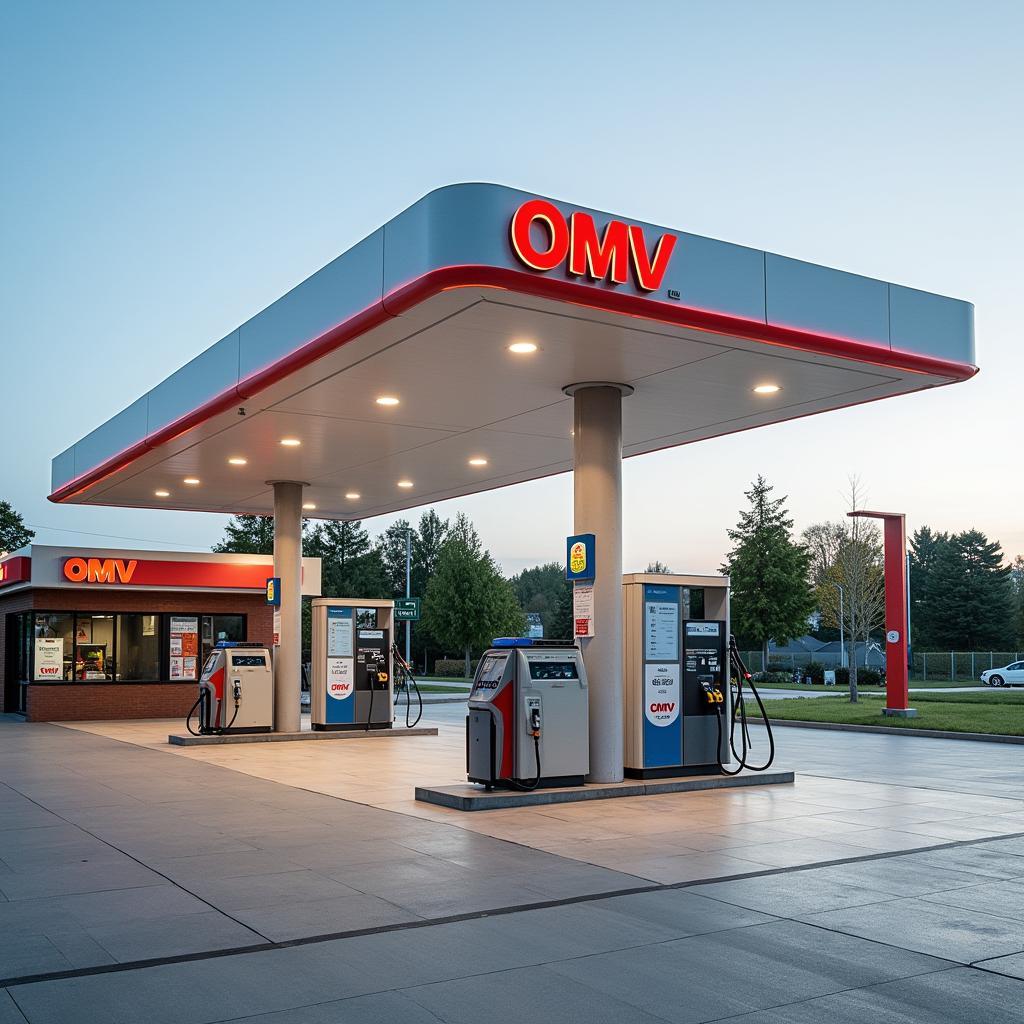 OMV Tankstelle Landshut Kraftstoff