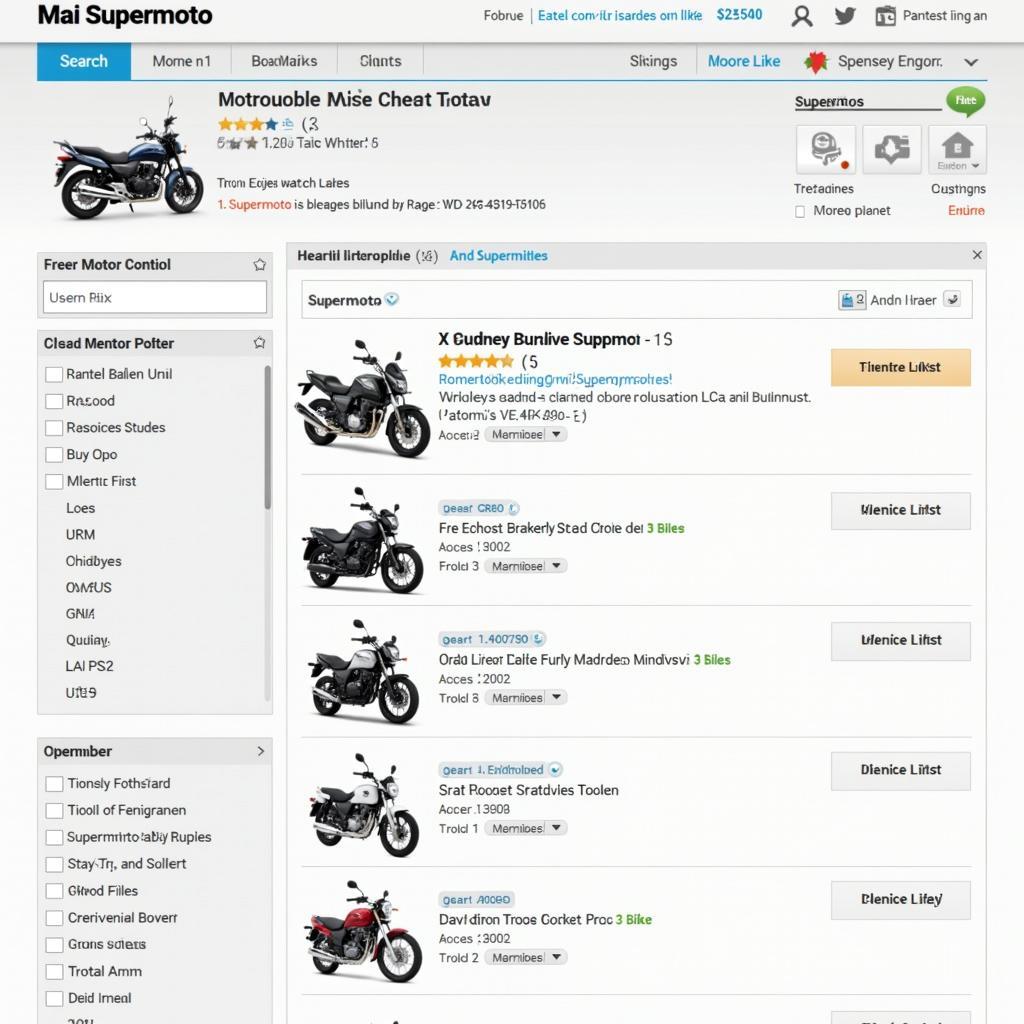 Online-Börsen und Kleinanzeigen für gebrauchte Supermotos.