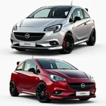 Opel Corsa E OPC Line Außenansicht