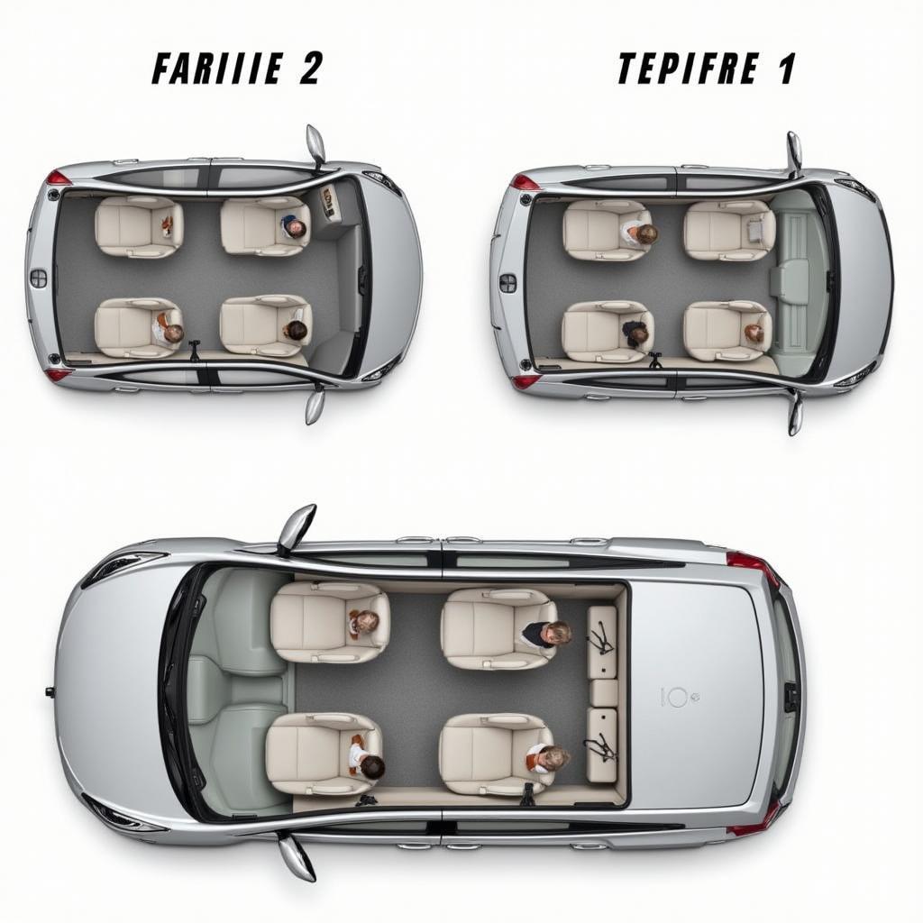 Opel Zafira Life stoelconfiguraties voor gezinnen