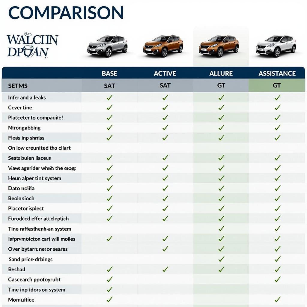 Peugeot 2008 Ausstattungslinien im Vergleich: Basis, Active, Allure, GT. Die verschiedenen Ausstattungslinien des Peugeot 2008 im direkten Vergleich, inklusive der wichtigsten Merkmale und Preisunterschiede.