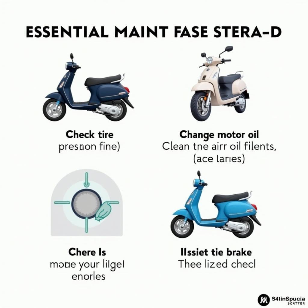 Vedligeholdelsestips til Piaggio Sfera RST 50