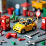 Playmobil Auto Werkstatt Zubehör Set