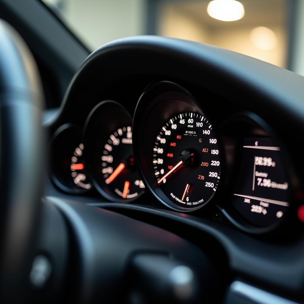 Porsche Cayenne Cockpit Kfz-Steuer