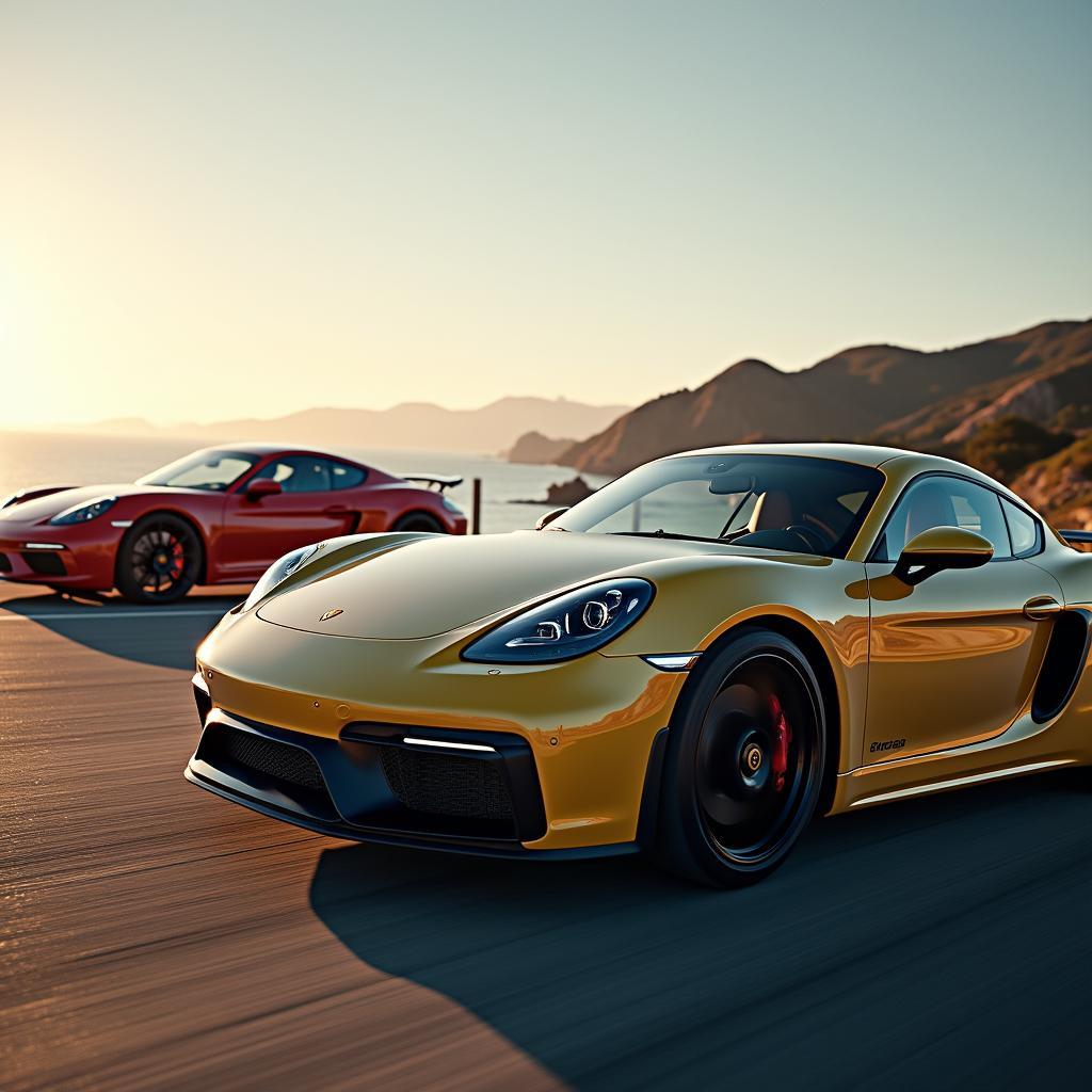 Porsche Cayman und Alpine A110: Luxus-Sportwagen