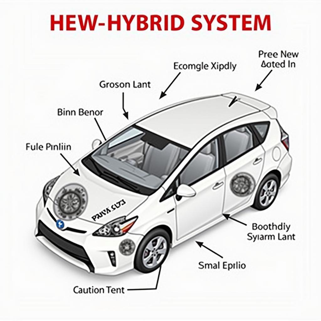 Wartung und Reparatur des Prius V Hybridsystems