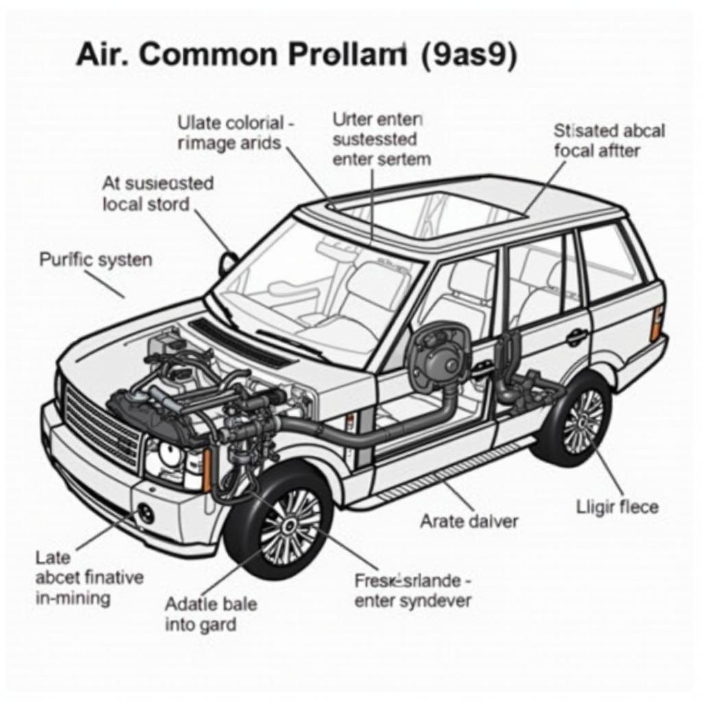 Probleme mit der Luftfederung beim Range Rover 2009