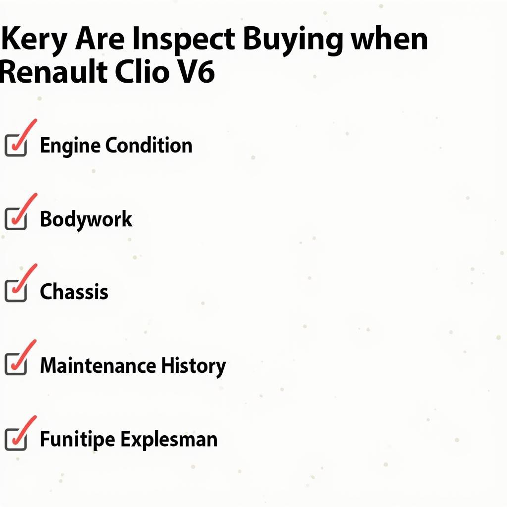 Renault Clio V6 Kaufberatung Checkliste