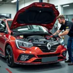 Renault Cupra Reparatur in der Werkstatt