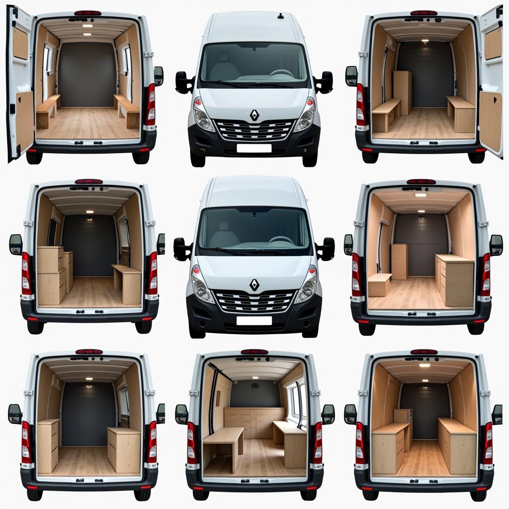 Die verschiedenen Phasen des Renault Master Camper Ausbaus