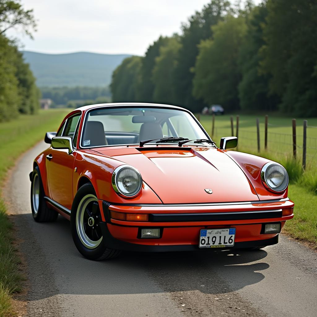 Restaurierter Porsche 911 in Wuppertal