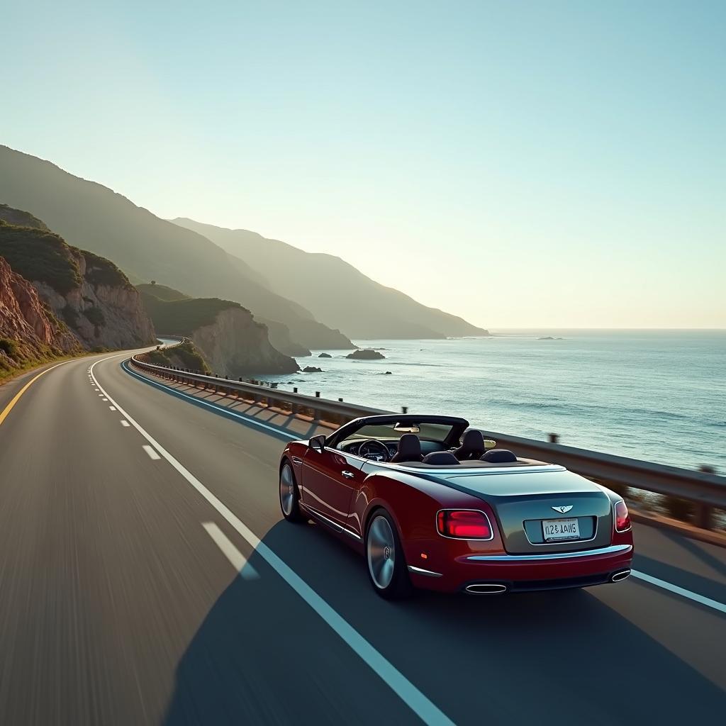 Roadtrip auf dem Pacific Coast Highway im Cabrio