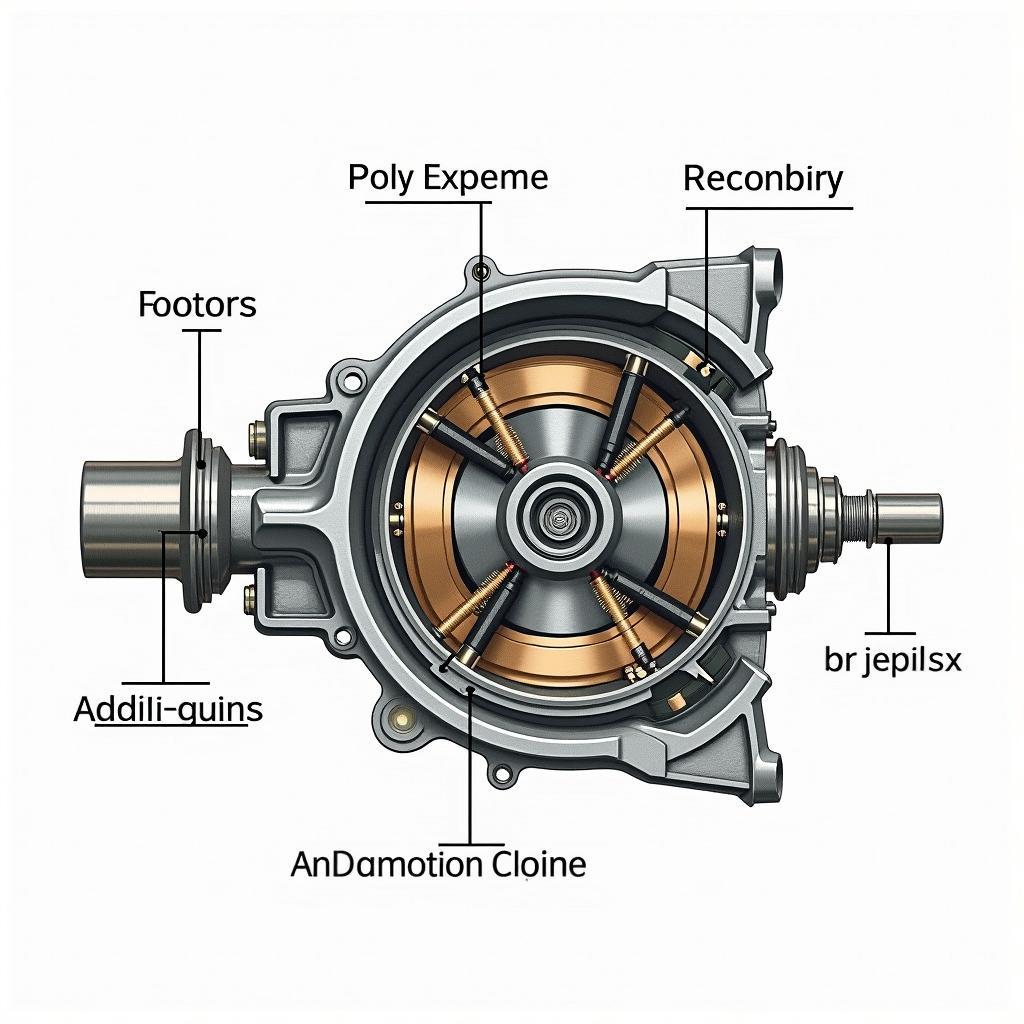 Aufbau eines Rotary Mazda Motors