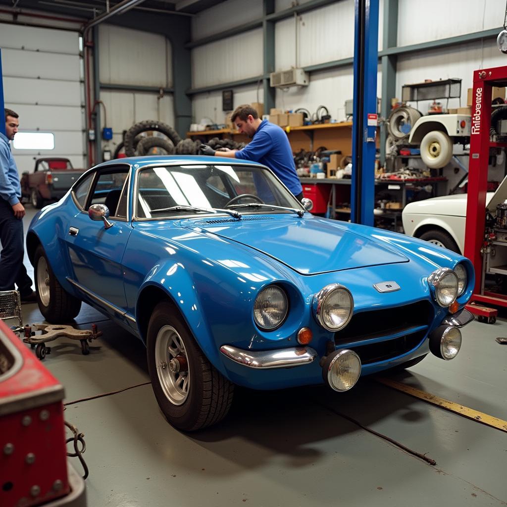 Ford RS 2000 Reparatie