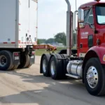 Abschleppen eines LKW mit Schleppanker 4