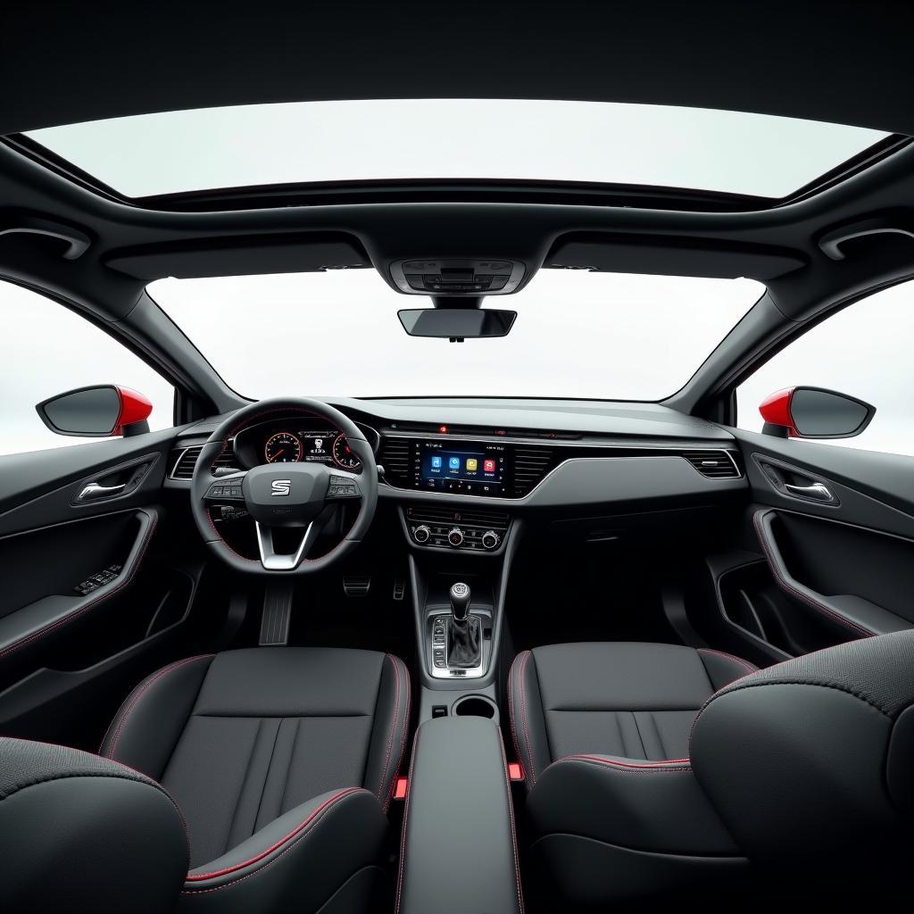 Seat Ibiza Neues Modell 2024 Innenraum - Digital Cockpit