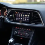 Seat Leon Cupra Innenraum: Das moderne Infotainmentsystem