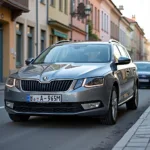 Skoda Octavia Combi Gebrauchtwagen Benziner Außenansicht