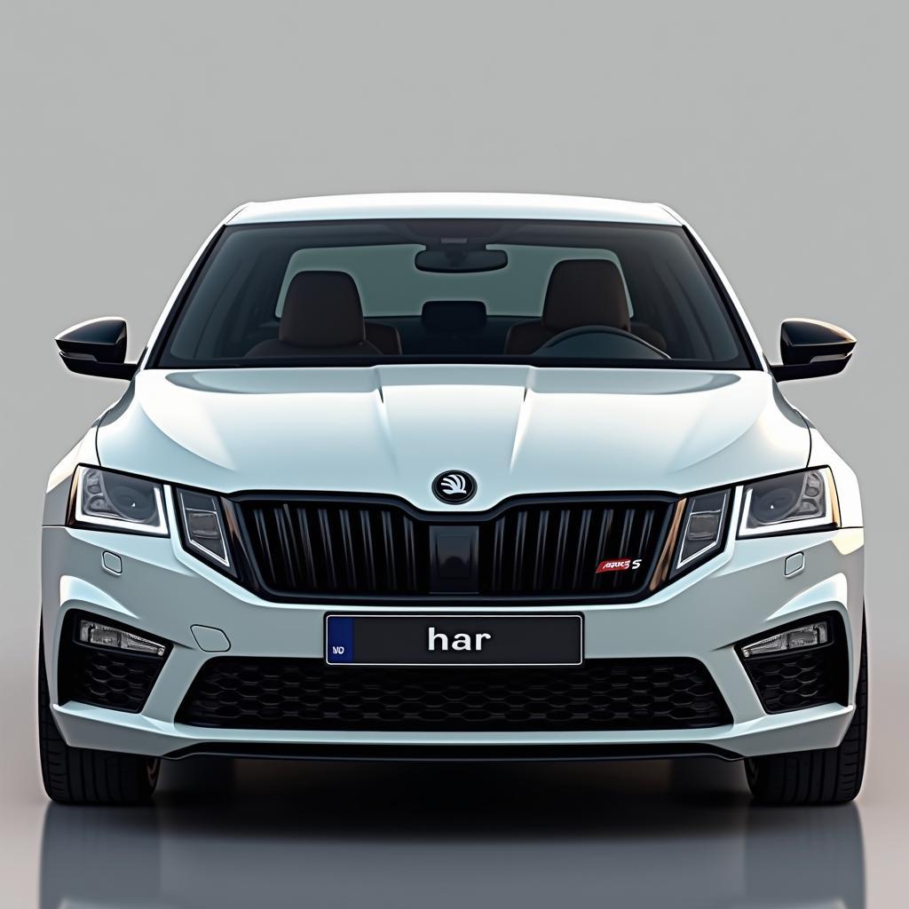 Mögliches Design des Skoda Octavia RS 2025 Facelifts