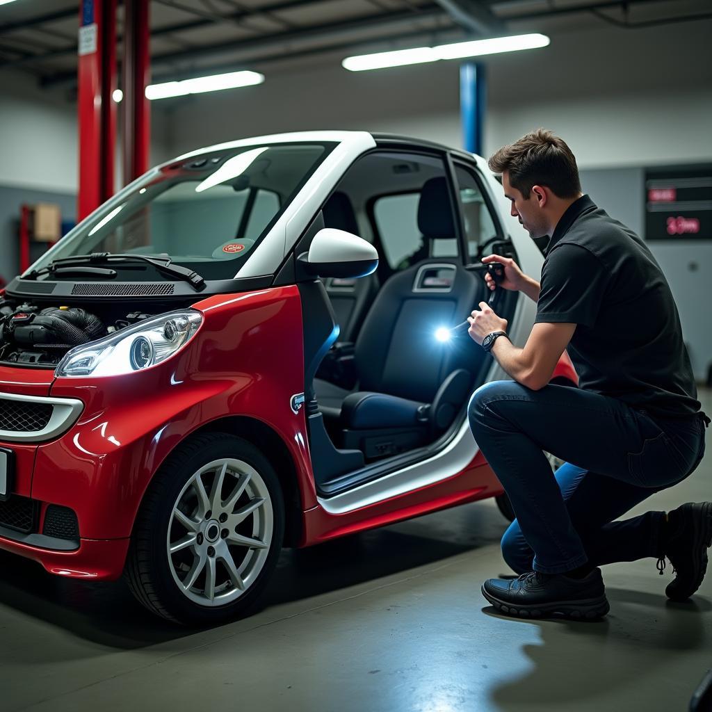 Gebrauchtwagen-Check beim Smart Fortwo