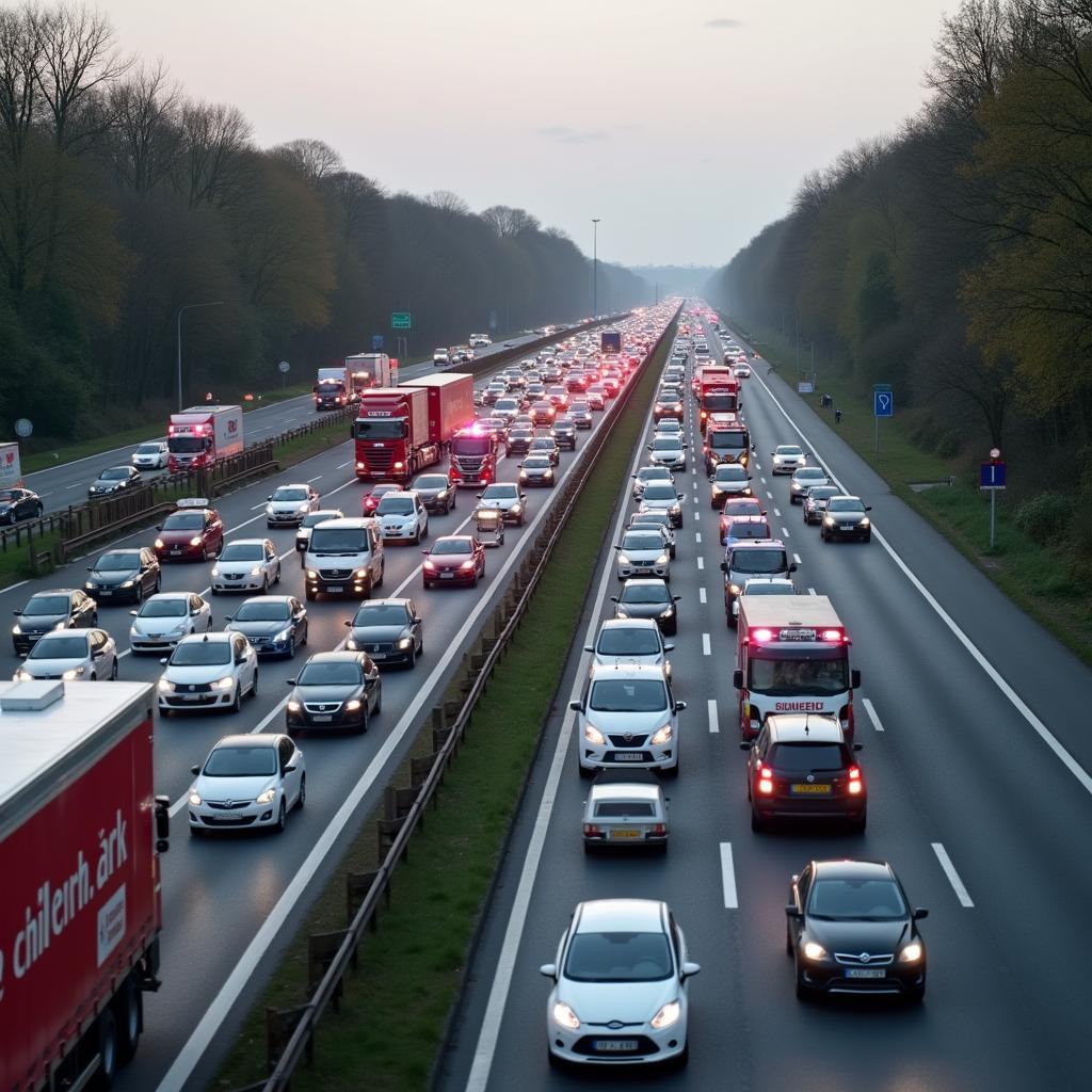 Auswirkungen der Sperrung auf den Verkehr in Lüdenscheid