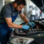 Auto Wartung für Spritsparen