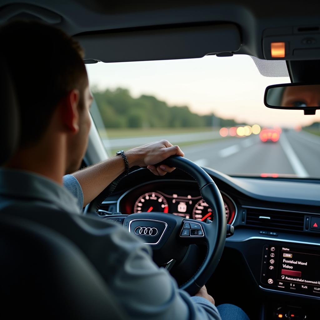 Vorteile des Spurhalteassistenten im Audi