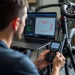 Durchführung eines Statera Bikes Tests