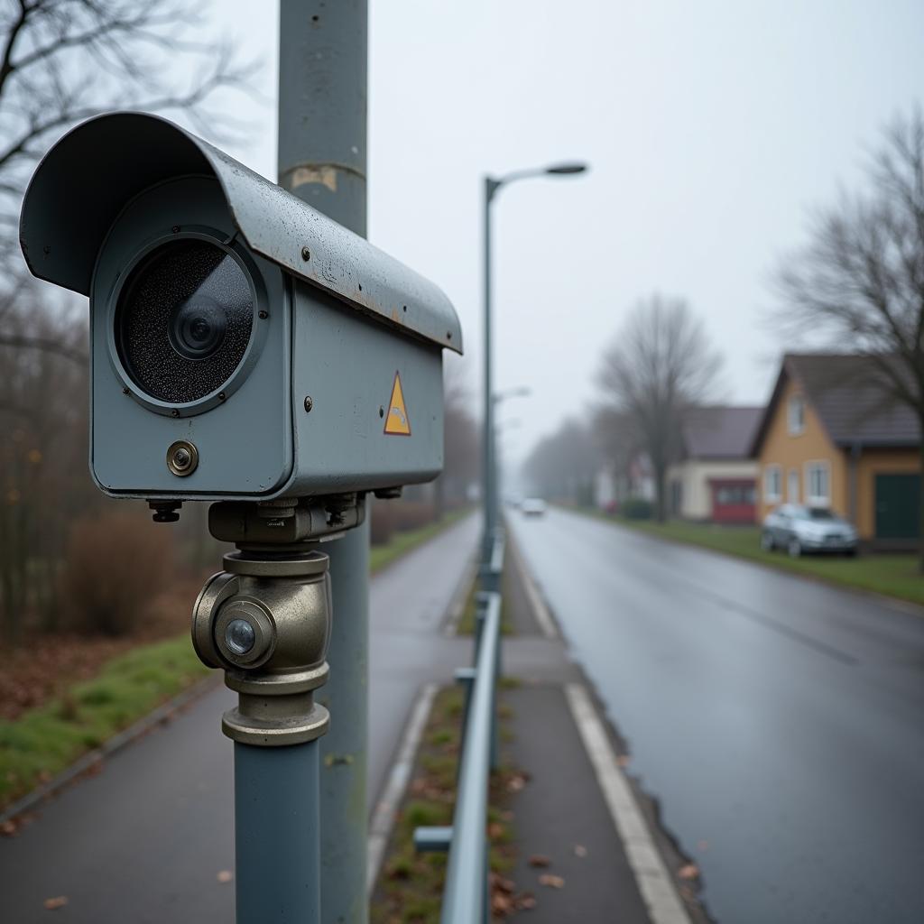 Stationärer Blitzer in Leverkusen zur Erhöhung der Verkehrssicherheit