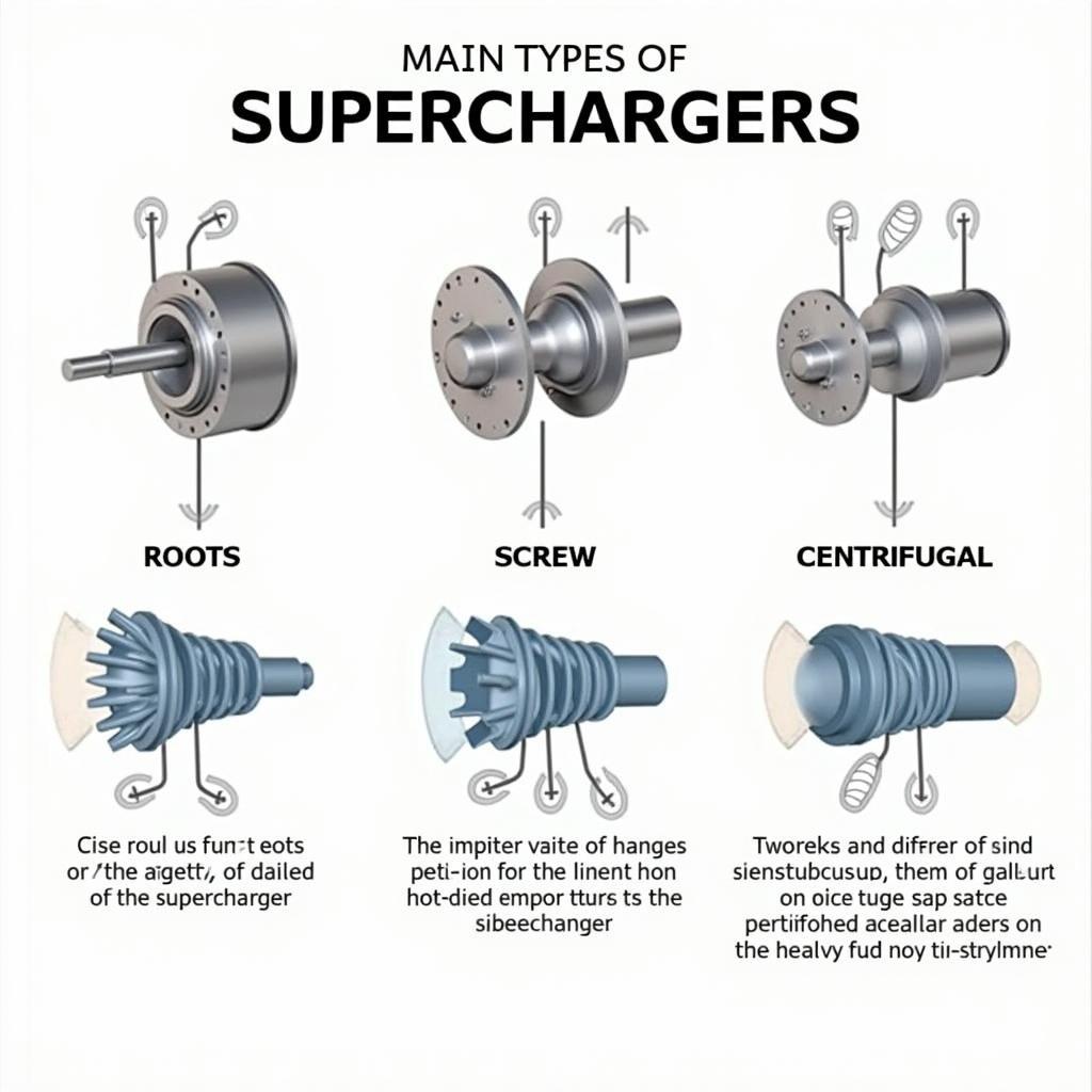 Supercharger Typen: Roots, Schrauben und Zentrifugal