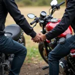 Tausche Harley Davidson Motorrad gegen ein anderes Modell